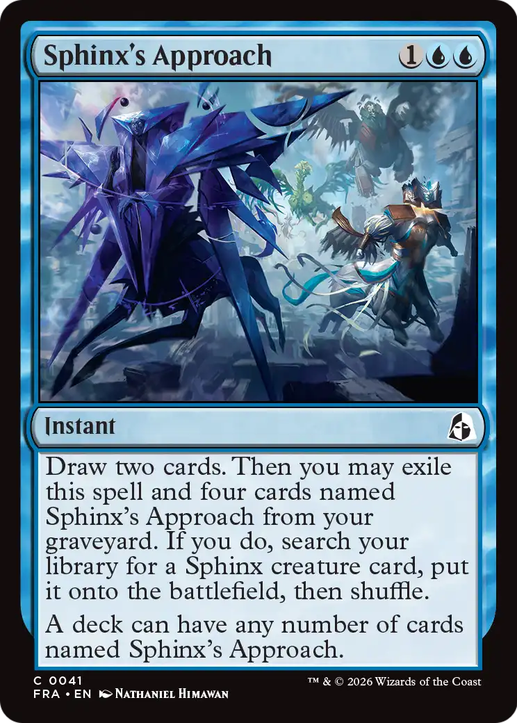 Sphinx's Approach 41 (Reality Fracture)  - Foil | Good Games Cannington