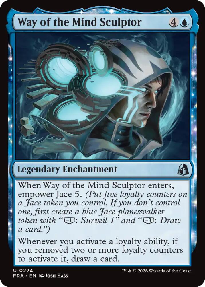Way of the Mind Sculptor 224 (Reality Fracture)  - Foil | Good Games Cannington