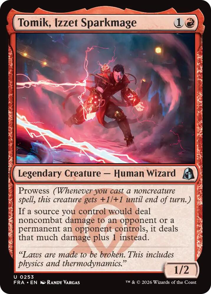 Tomik Izzet Sparkmage 253 (Reality Fracture)  | Good Games Cannington