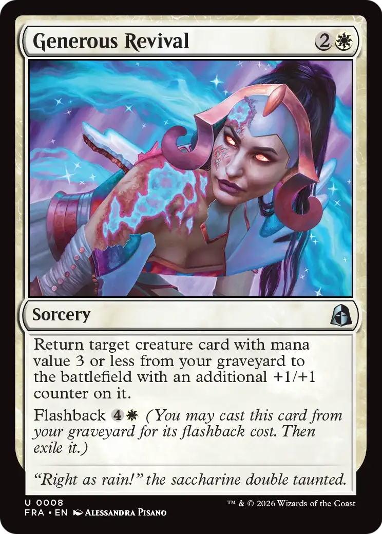 Generous Revival 8 (Reality Fracture)  - Foil | Good Games Cannington