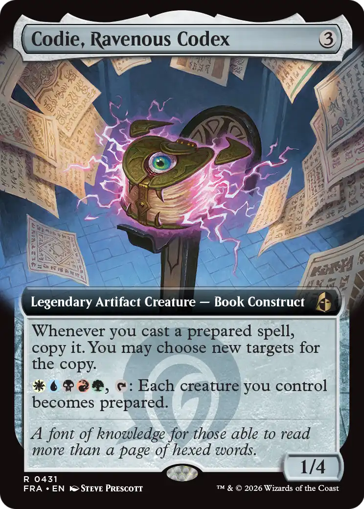 Codie, Ravenous Codex 431 (Reality Fracture)  - Foil | Good Games Cannington