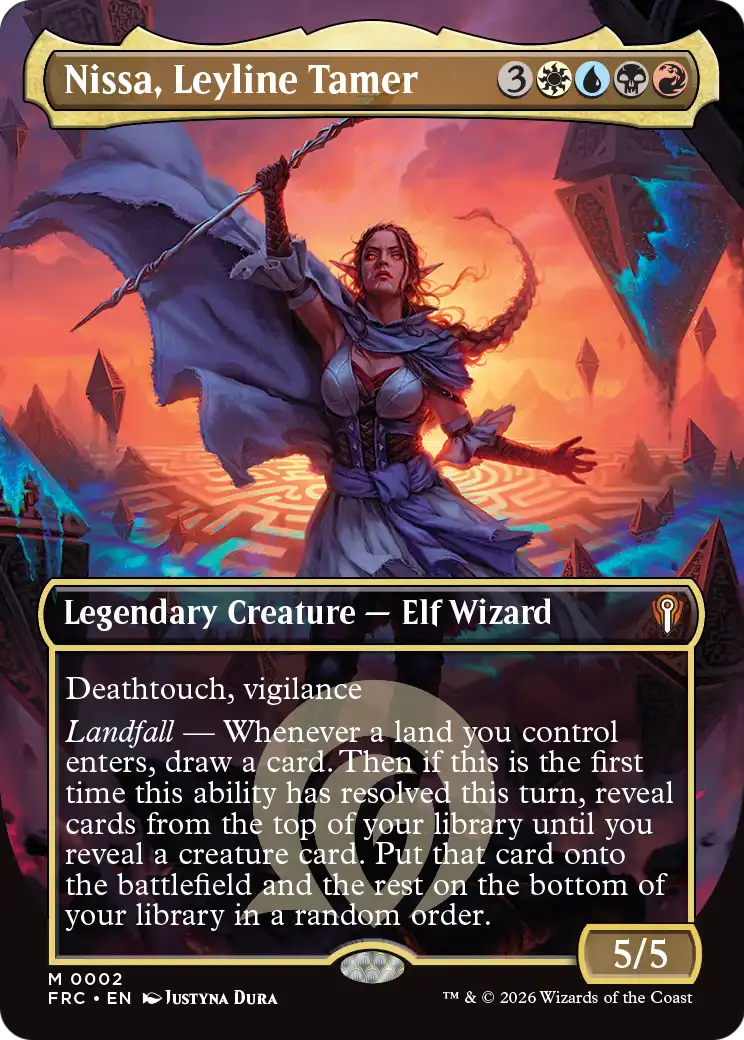 Nissa, Leyline Tamer 2 (Commander: Reality Fracture)  | Good Games Cannington