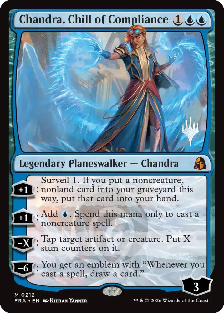 Chandra Chill of Compliance 212 (Promo Pack: Reality Fracture)  | Good Games Cannington