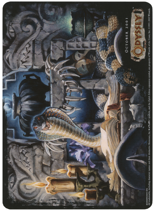 Diabolic Tutor (Oversized) [Eighth Edition Box Topper] | Good Games Cannington