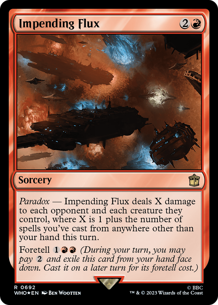 Impending Flux (Surge Foil) [Doctor Who] | Good Games Cannington