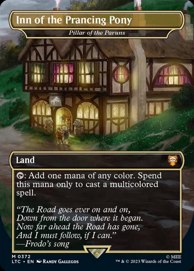 Inn of the Prancing Pony - Pillar of the Paruns [The Lord of the Rings: Tales of Middle-Earth Commander] | Good Games Cannington