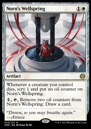 Norn's Wellspring (Promo Pack) [Phyrexia: All Will Be One Promos] | Good Games Cannington
