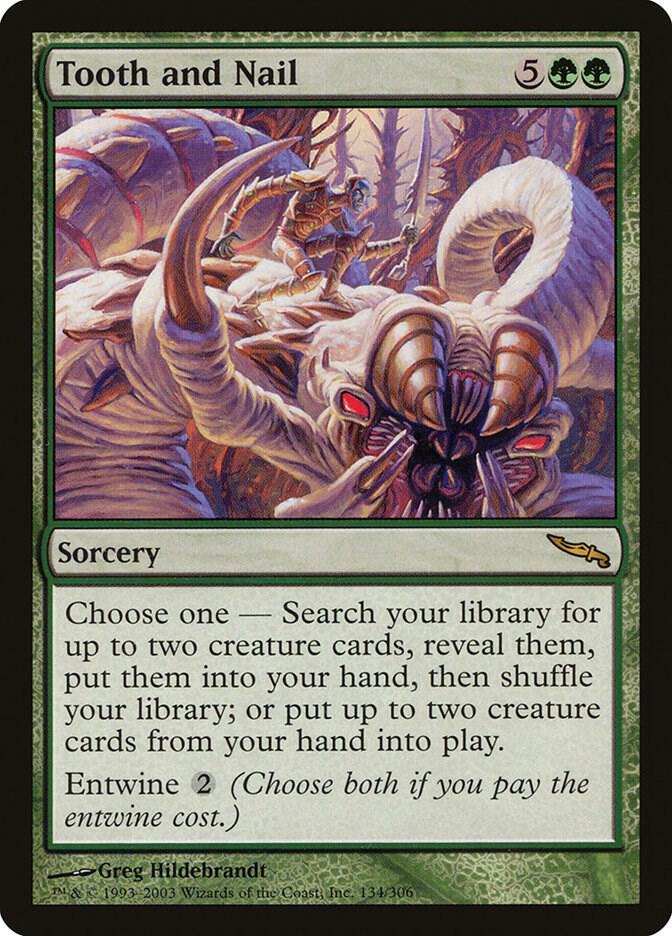 Tooth and Nail 134/306 (Mirrodin)  | Good Games Cannington