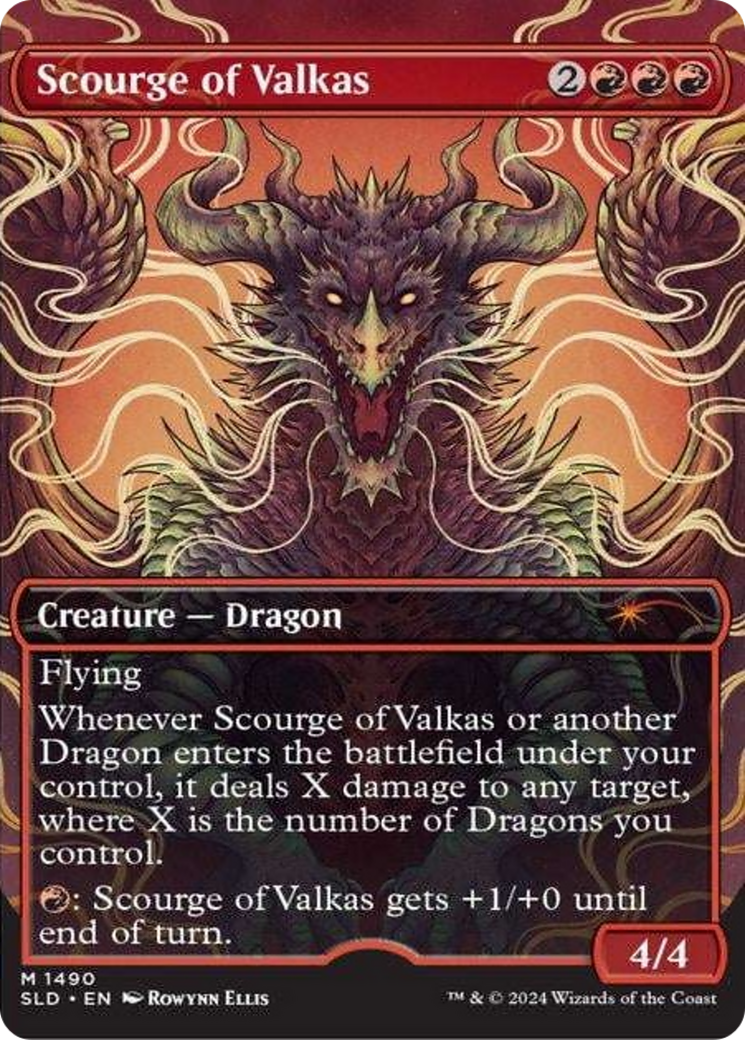 Scourge of Valkas [Secret Lair Drop Series] | Good Games Cannington