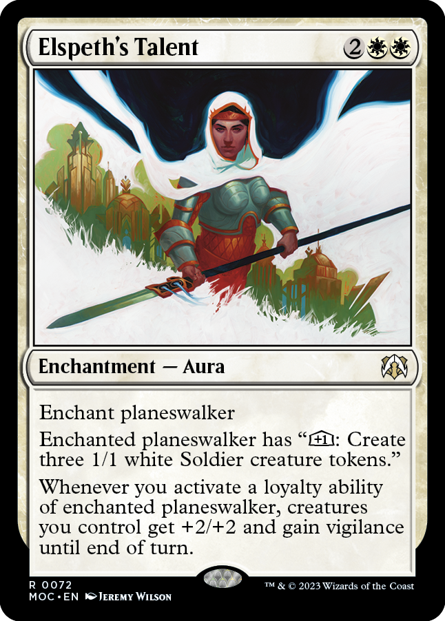 Elspeth's Talent [March of the Machine Commander] | Good Games Cannington
