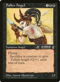 Fallen Angel (Oversized) [Oversize Cards] | Good Games Cannington