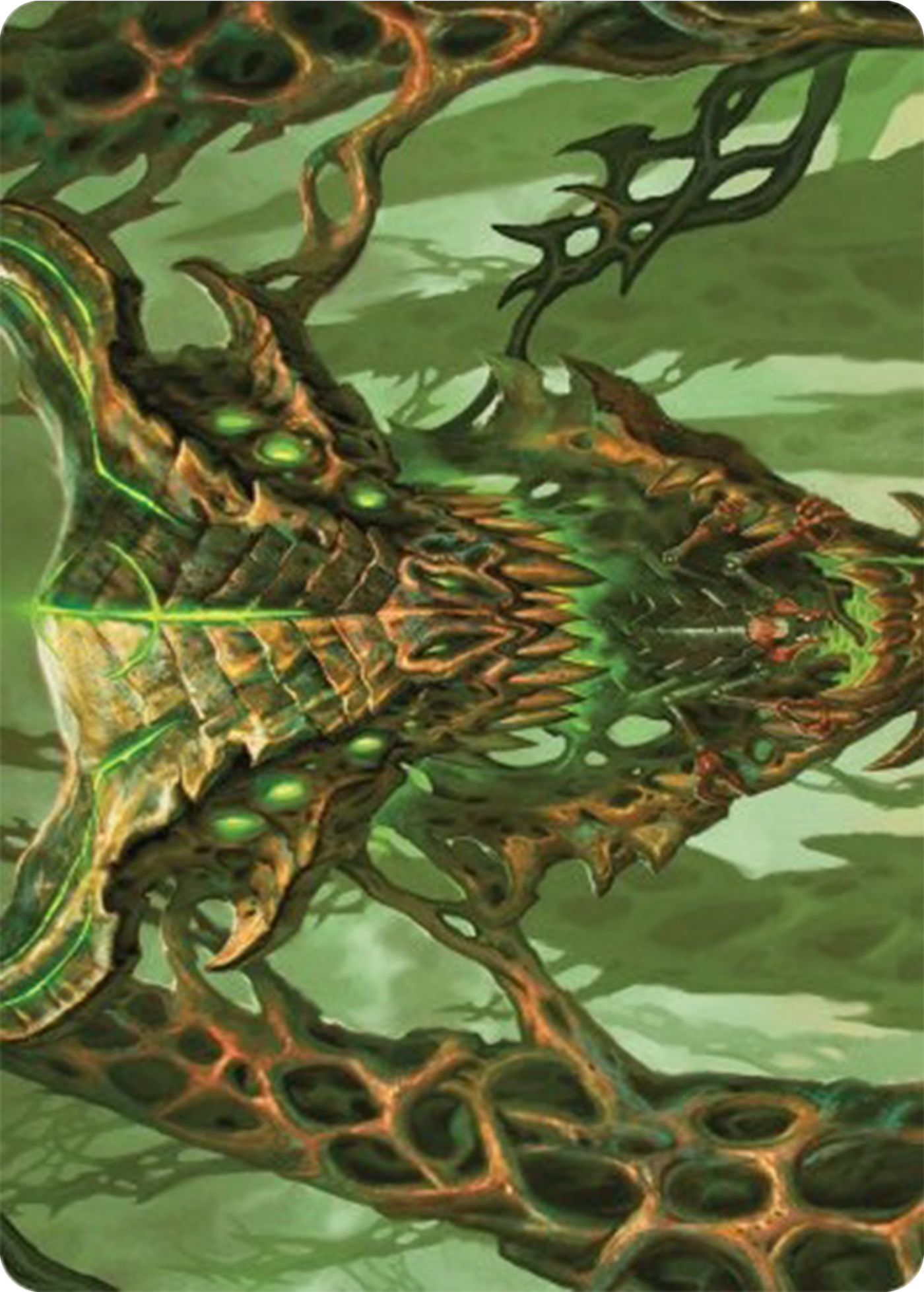 Colossal Dreadmask Art Card [Modern Horizons 3 Art Series] | Good Games Cannington