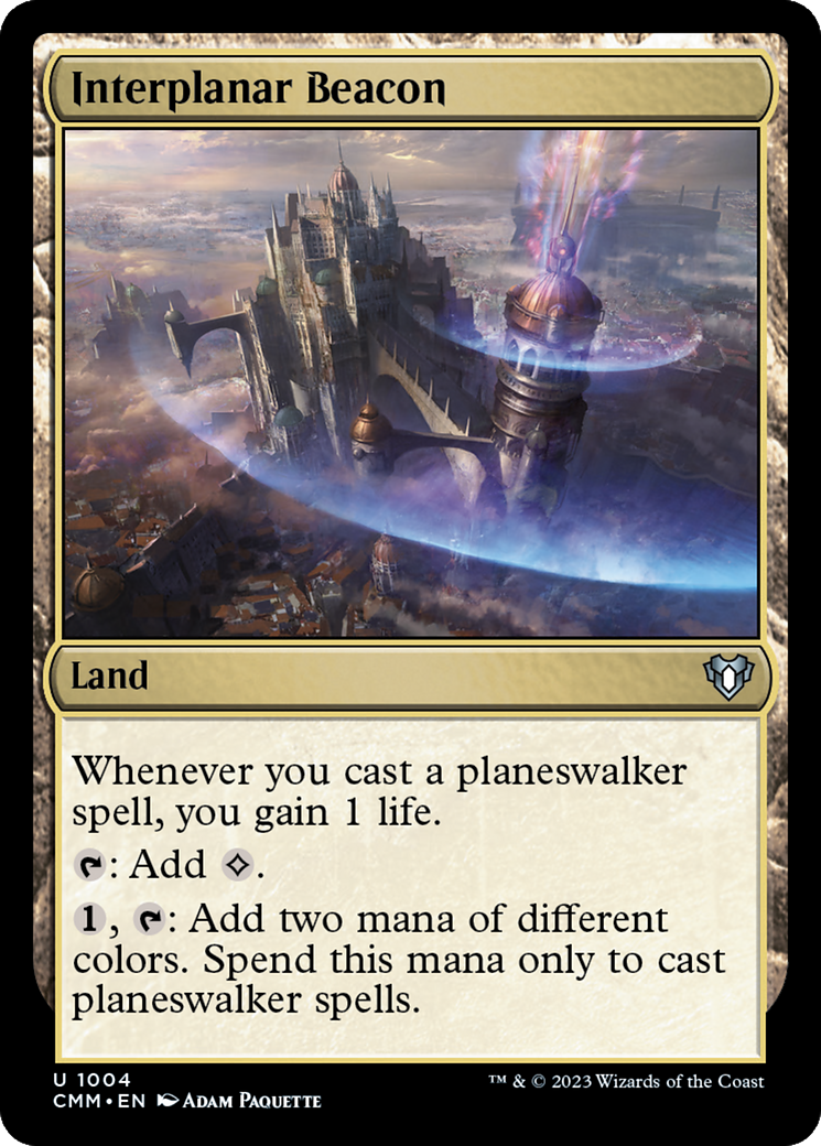 Interplanar Beacon [Commander Masters] | Good Games Cannington