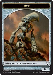 Myr (023) // Thopter (025) Double-Sided Token [Commander 2018 Tokens] | Good Games Cannington