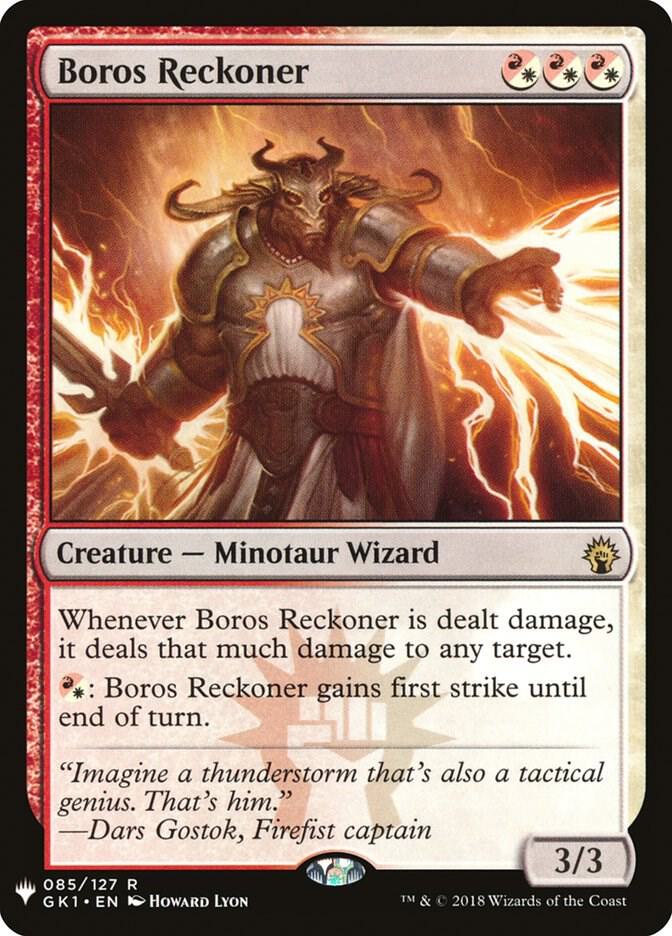 Boros Reckoner 85 (The List Reprints)  | Good Games Cannington