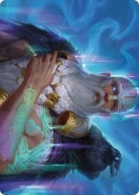 Alrund, God of the Cosmos Art Card [Kaldheim Art Series] | Good Games Cannington