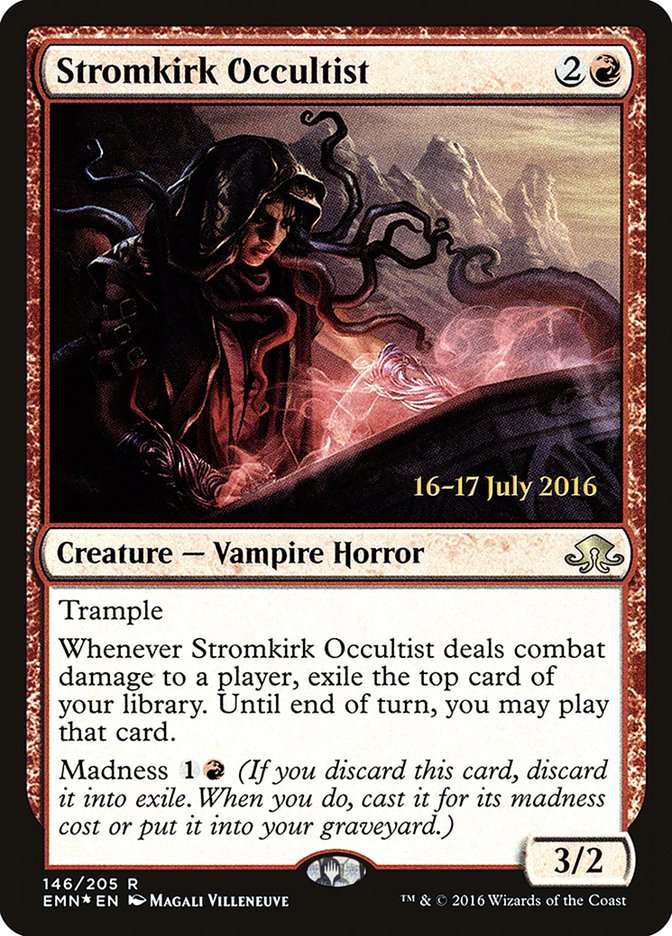 Stromkirk Occultist [Eldritch Moon Prerelease Promos] | Good Games Cannington