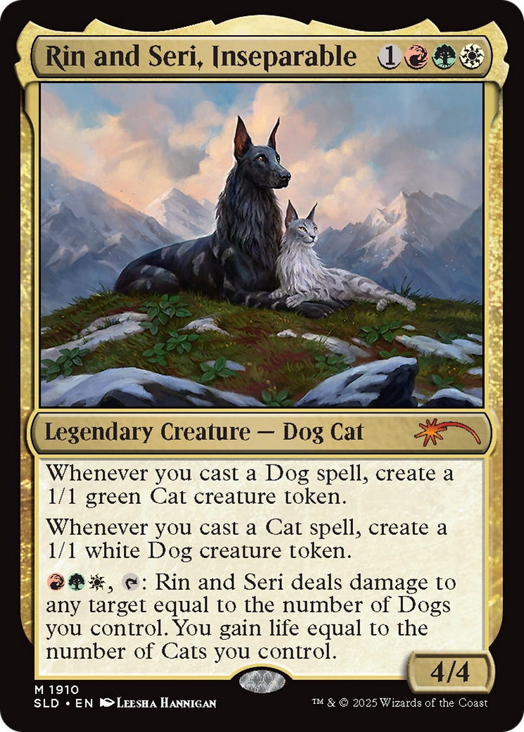 Rin and Seri, Inseparable (1910) [Secret Lair Drop Series] | Good Games Cannington