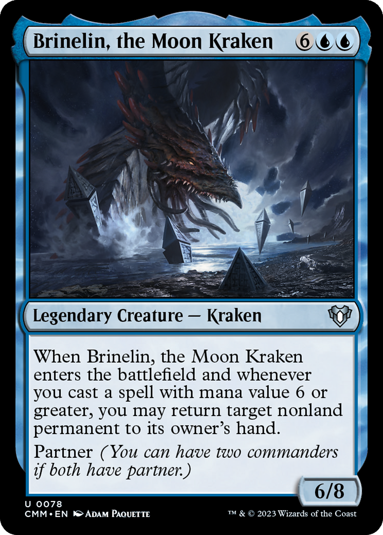 Brinelin, the Moon Kraken [Commander Masters] | Good Games Cannington