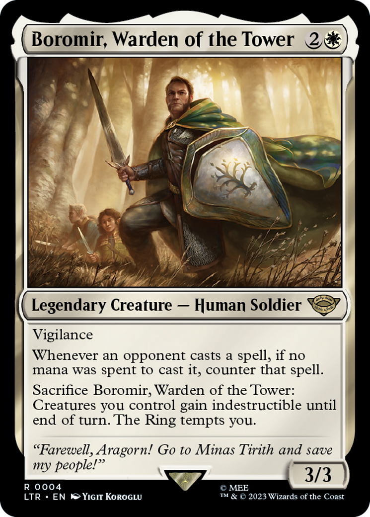 Boromir, Warden of the Tower [The Lord of the Rings: Tales of Middle-Earth] | Good Games Cannington