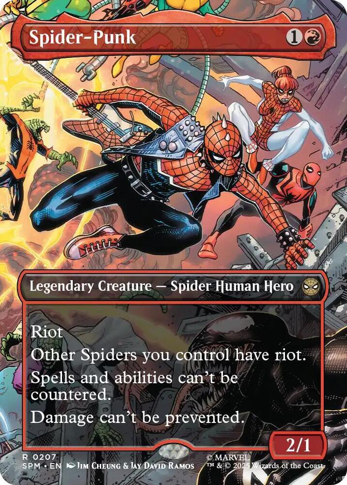 Spider Punk 0207 Borderless 207 (Marvel's Spider-Man)  | Good Games Cannington