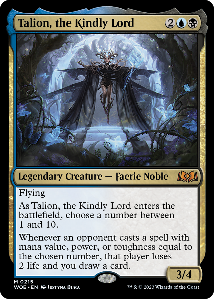 Talion, the Kindly Lord [Wilds of Eldraine] | Good Games Cannington