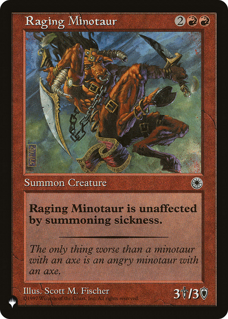 Raging Minotaur [The List] | Good Games Cannington