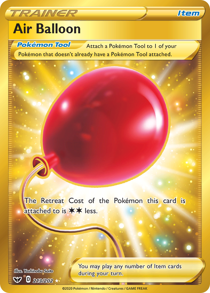 Air Balloon (213/202) [Sword & Shield: Base Set] | Good Games Cannington
