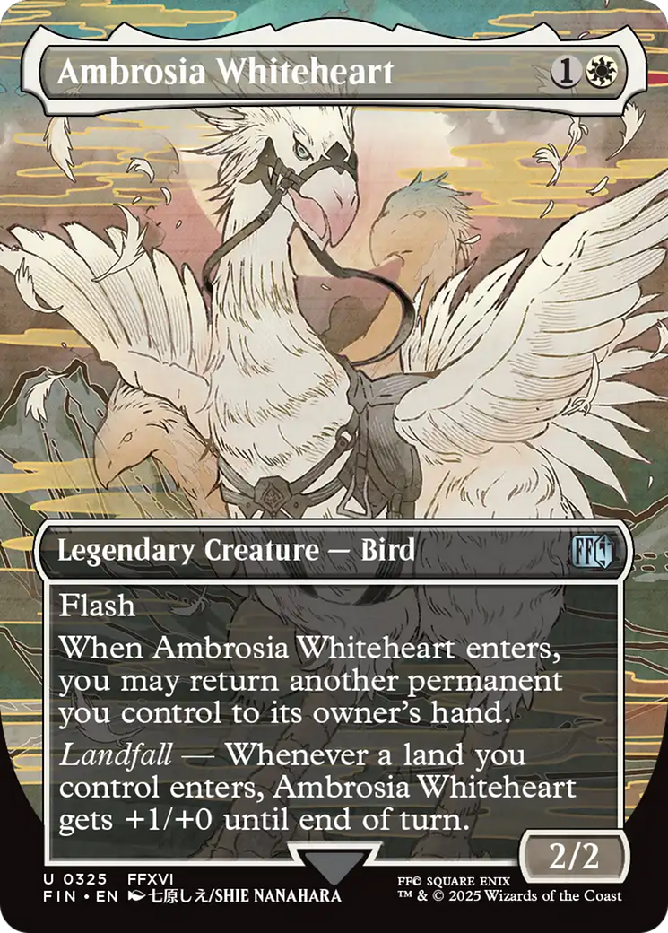 Ambrosia Whiteheart (Borderless) [FINAL FANTASY] | Good Games Cannington