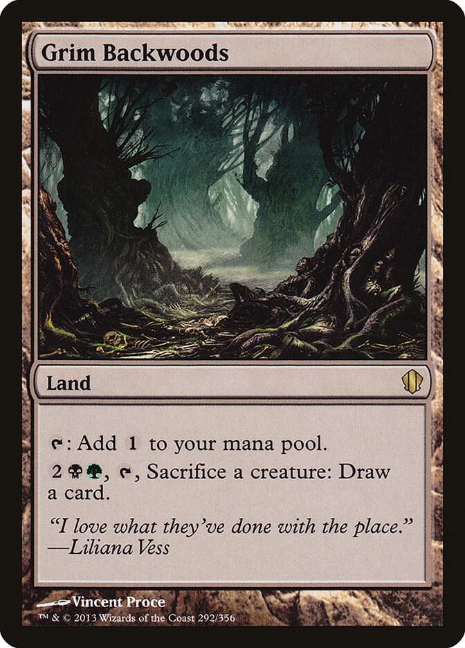 Grim Backwoods 292/356 (Commander 2013)  | Good Games Cannington