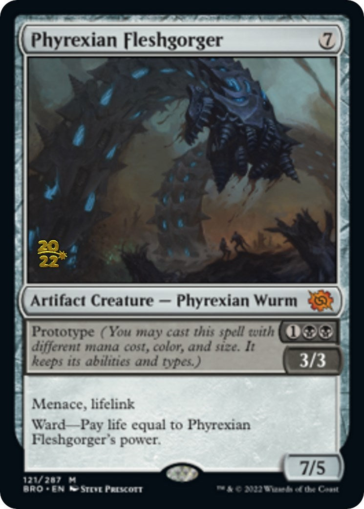 Phyrexian Fleshgorger [The Brothers' War Prerelease Promos] | Good Games Cannington