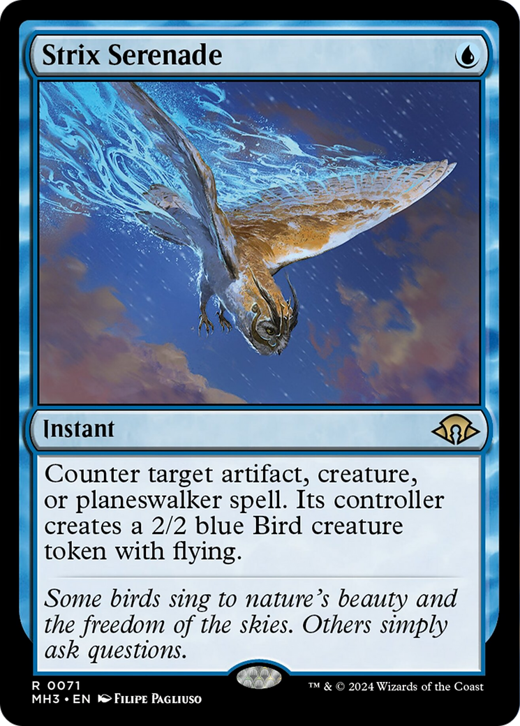 Strix Serenade [Modern Horizons 3] | Good Games Cannington