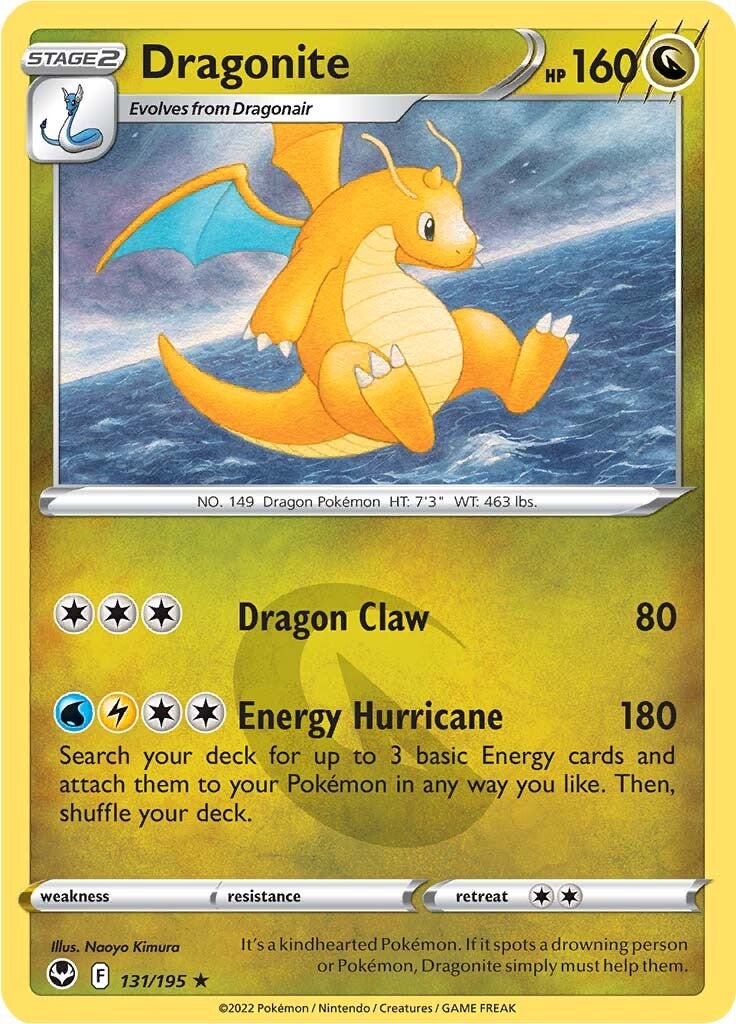Dragonite (131/195) [Sword & Shield: Silver Tempest] | Good Games Cannington