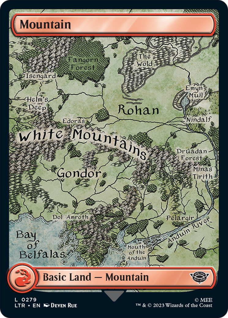 Mountain (279) [The Lord of the Rings: Tales of Middle-Earth] | Good Games Cannington