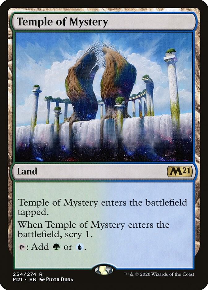 Temple of Mystery 254 (Core Set 2021)  | Good Games Cannington