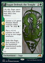 Jugan Defends the Temple // Remnant of the Rising Star (Extended Art) [Kamigawa: Neon Dynasty] | Good Games Cannington