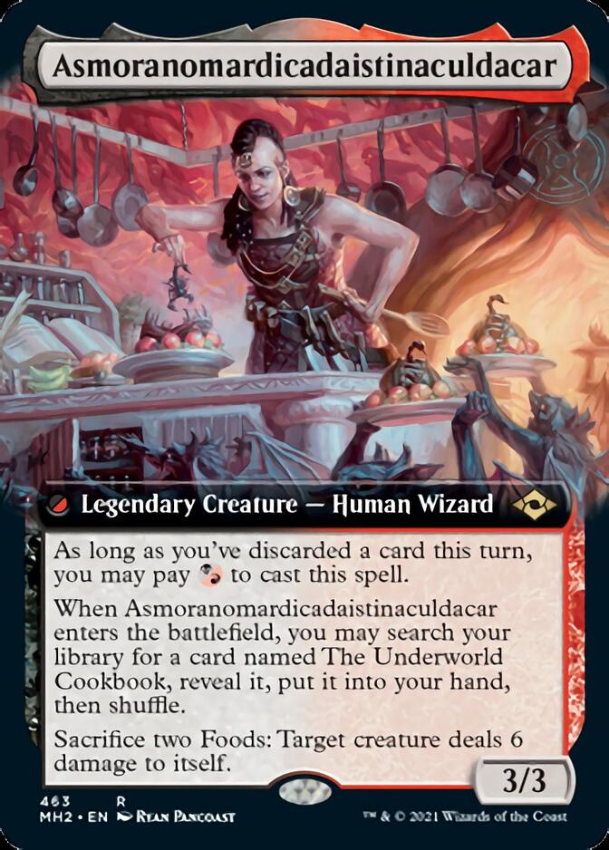 Asmoranomardicadaistinaculdacar (Extended Art) [Modern Horizons 2] | Good Games Cannington