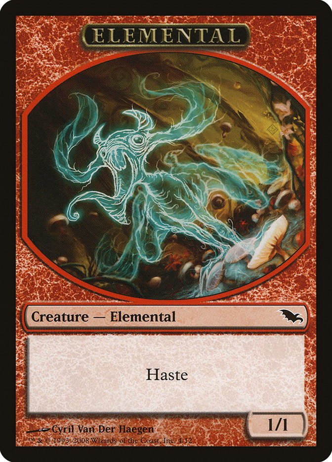Elemental Token (4/12) [Shadowmoor Tokens] | Good Games Cannington