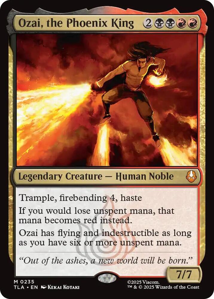 Ozai the Phoenix King 235 (Avatar: The Last Airbender)  | Good Games Cannington