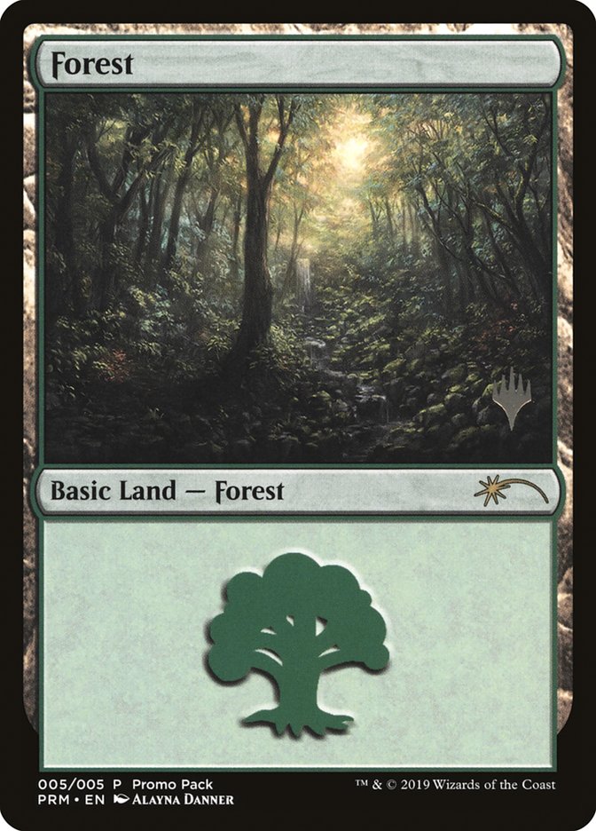 Forest (5) [Core Set 2020 Promo Pack] | Good Games Cannington
