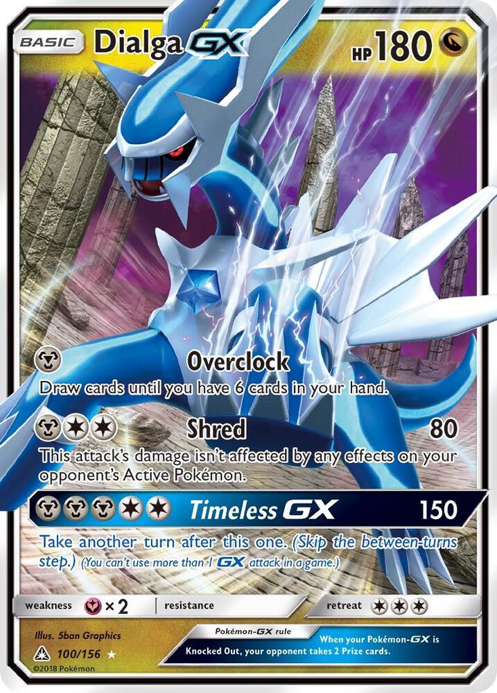 Dialga GX 100/156 (SM - Ultra Prism)  - Holofoil | Good Games Cannington