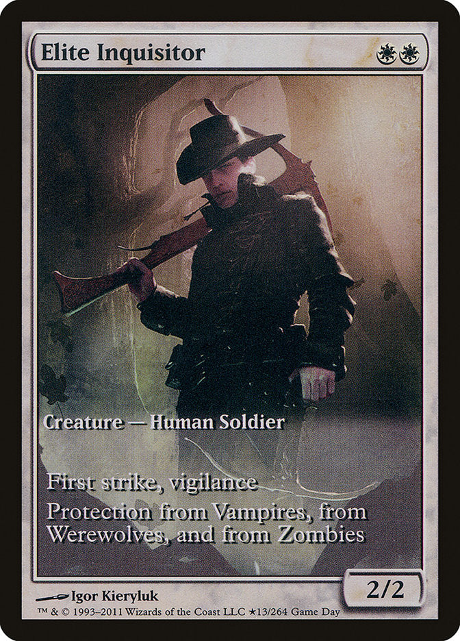 Elite Inquisitor (Game Day) [Innistrad Promos] | Good Games Cannington