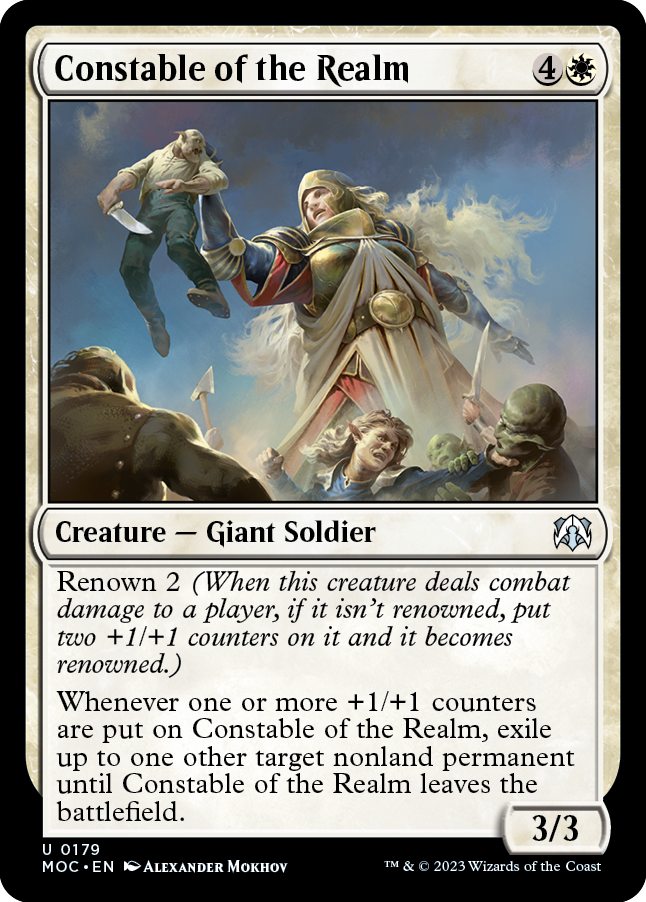 Constable of the Realm [March of the Machine Commander] | Good Games Cannington