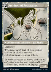The Restoration of Eiganjo // Architect of Restoration [Kamigawa: Neon Dynasty] | Good Games Cannington
