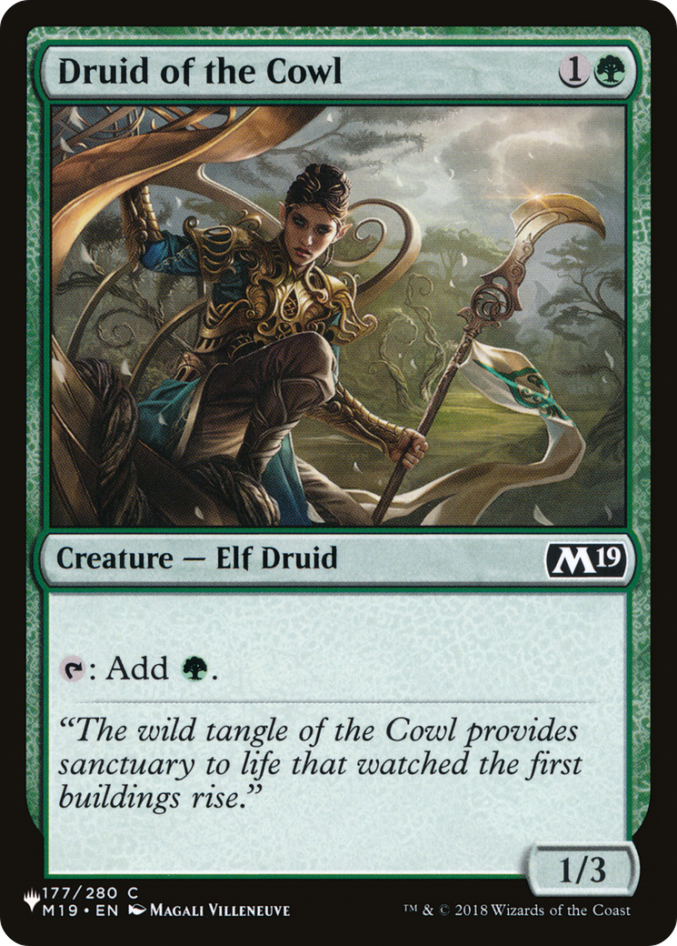 Druid of the Cowl [The List] | Good Games Cannington