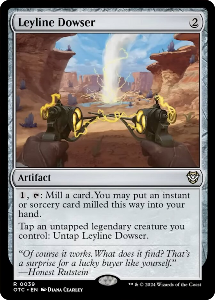 Leyline Dowser [Outlaws of Thunder Junction Commander] | Good Games Cannington