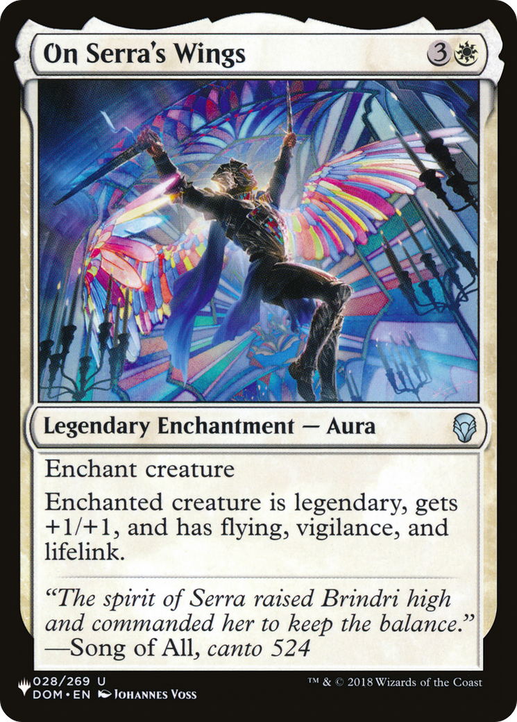 On Serra's Wings [The List] | Good Games Cannington