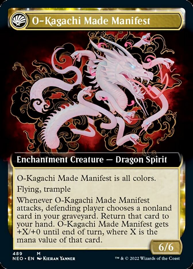 The Kami War // O-Kagachi Made Manifest (Extended Art) [Kamigawa: Neon Dynasty] | Good Games Cannington