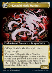 The Kami War // O-Kagachi Made Manifest (Extended Art) [Kamigawa: Neon Dynasty] | Good Games Cannington