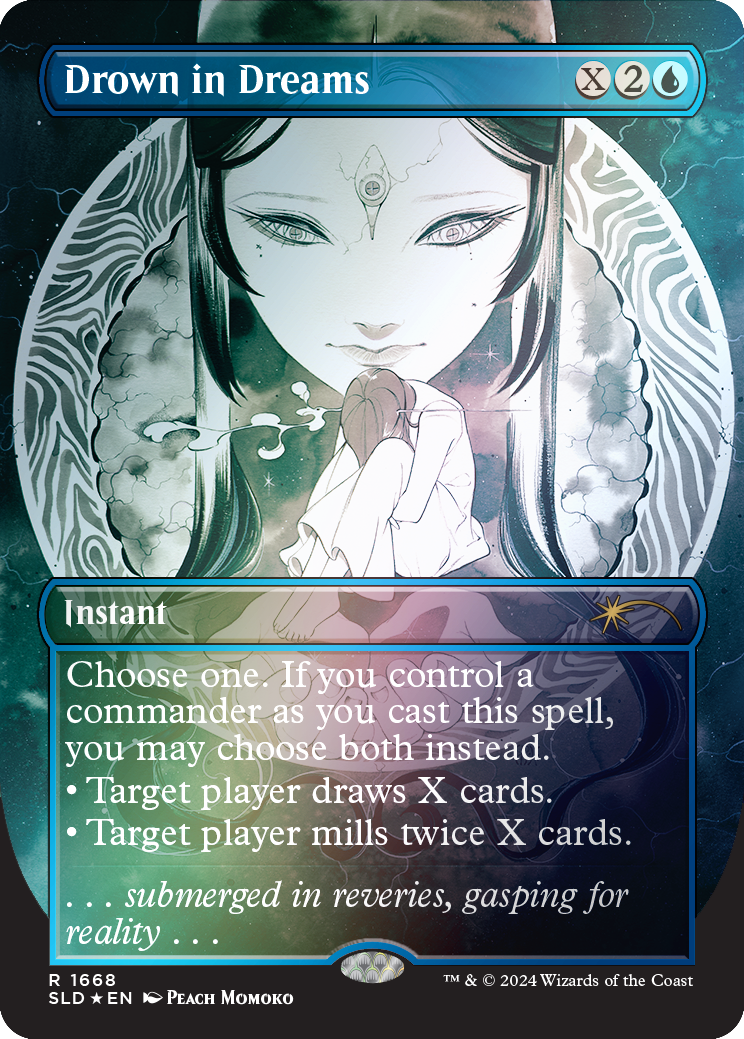 Drown in Dreams (Rainbow Foil) [Secret Lair Drop Series] | Good Games Cannington